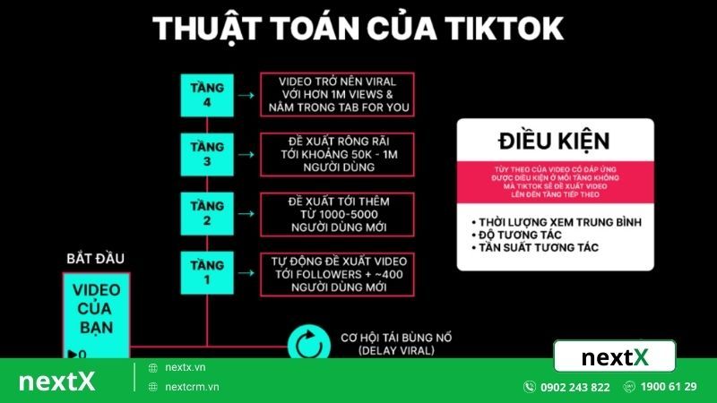 thuật toán của tiktok hoạt động như nào