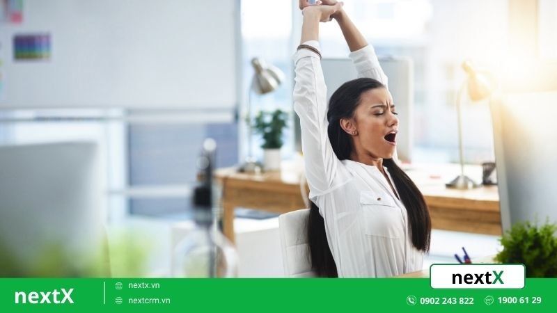 tinh thân đi làm bị giảm sút