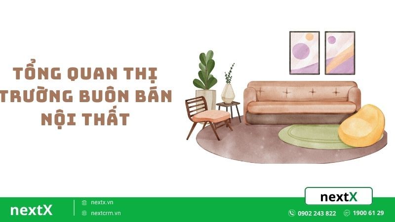 tổng quan thị trường buôn bán nội thất