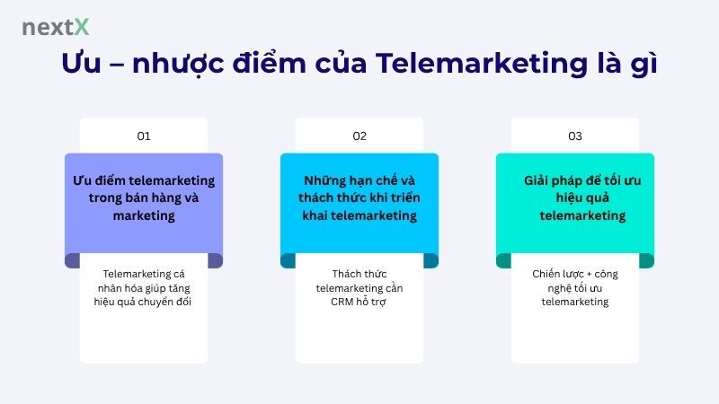 Ưu – nhược điểm của Telemarketing là gì 