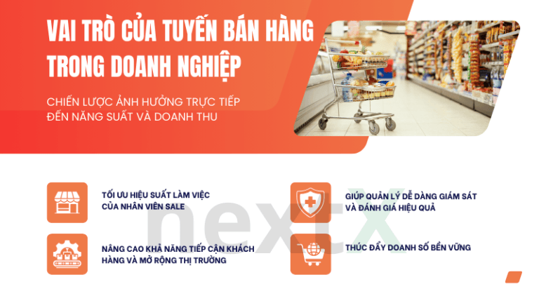 Vai trò của tuyến bán hàng trong doanh nghiệp