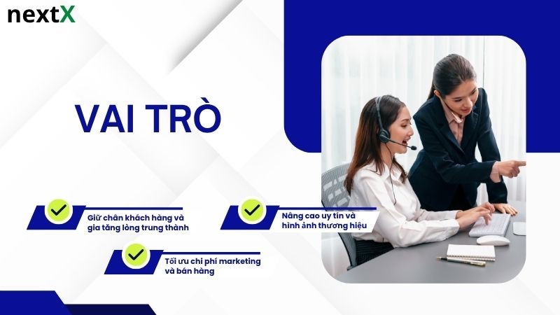 Vai trò chất lượng dịch vụ khách hàng