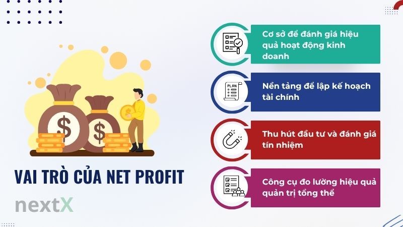Vai trò của Net Profit là gì?