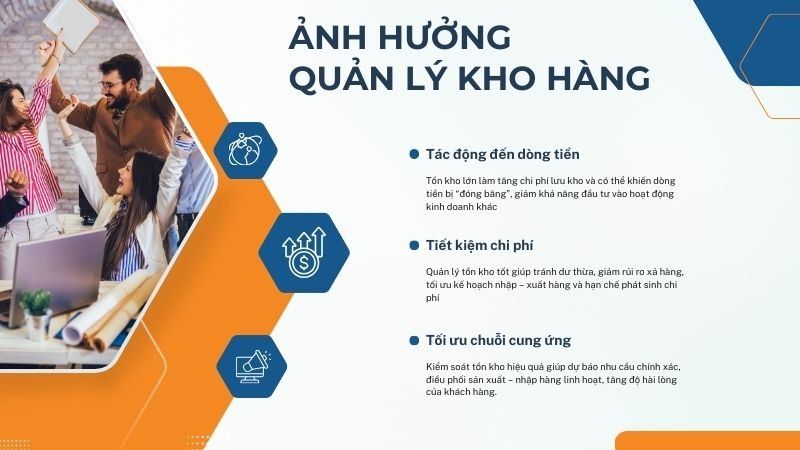 Vai trò và ảnh hưởng của hàng tồn kho tới doanh nghiệp là gì?