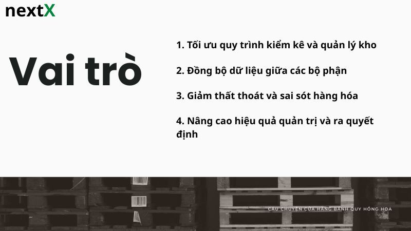 Vai trò của phần mềm kiểm kê hàng hóa