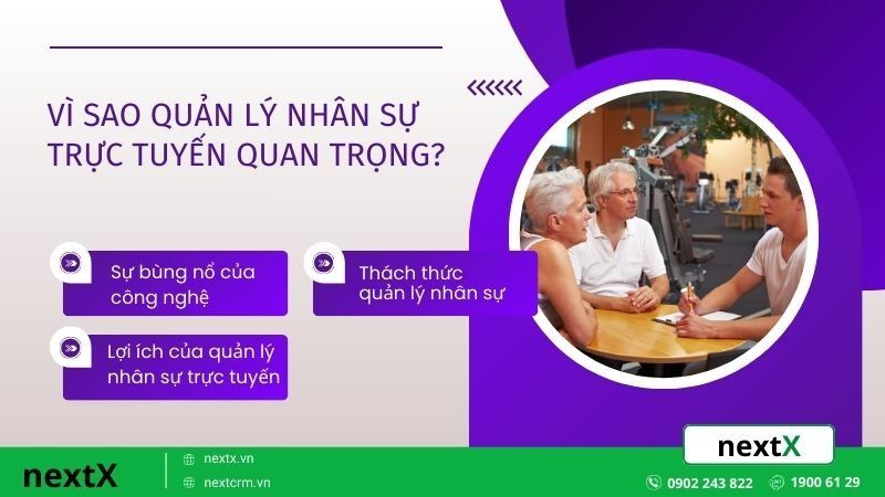 Vì sao quản lý nhân sự trực tuyến trở nên quan trọng?