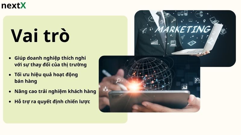 Vai trò xu hướng marketing