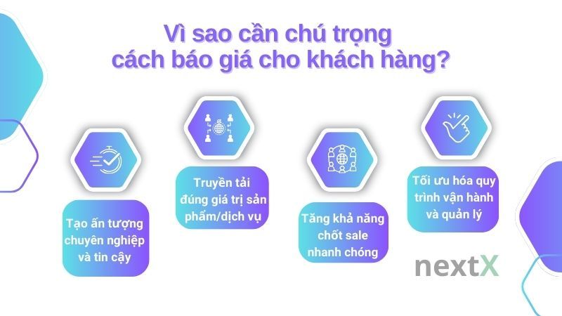 Vì sao cần chú trọng cách báo giá cho khách hàng?