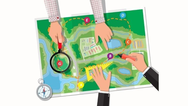 Xây dựng lộ trình làm việc và tuyến bán hàng rõ ràng