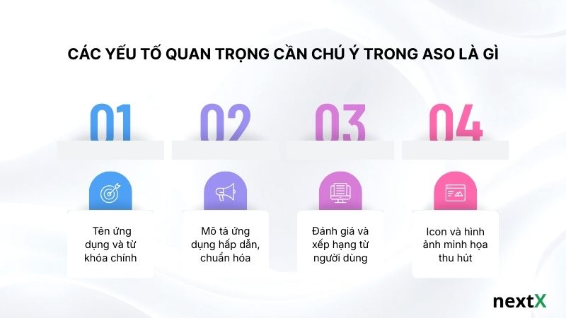 Các yếu tố quan trọng trong ASO cần chú ý